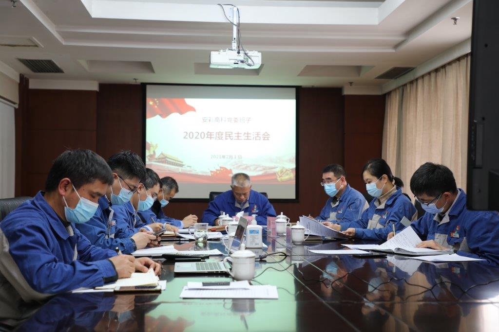 云顶国际高科党委召开2020年度领导班子 民主生活会